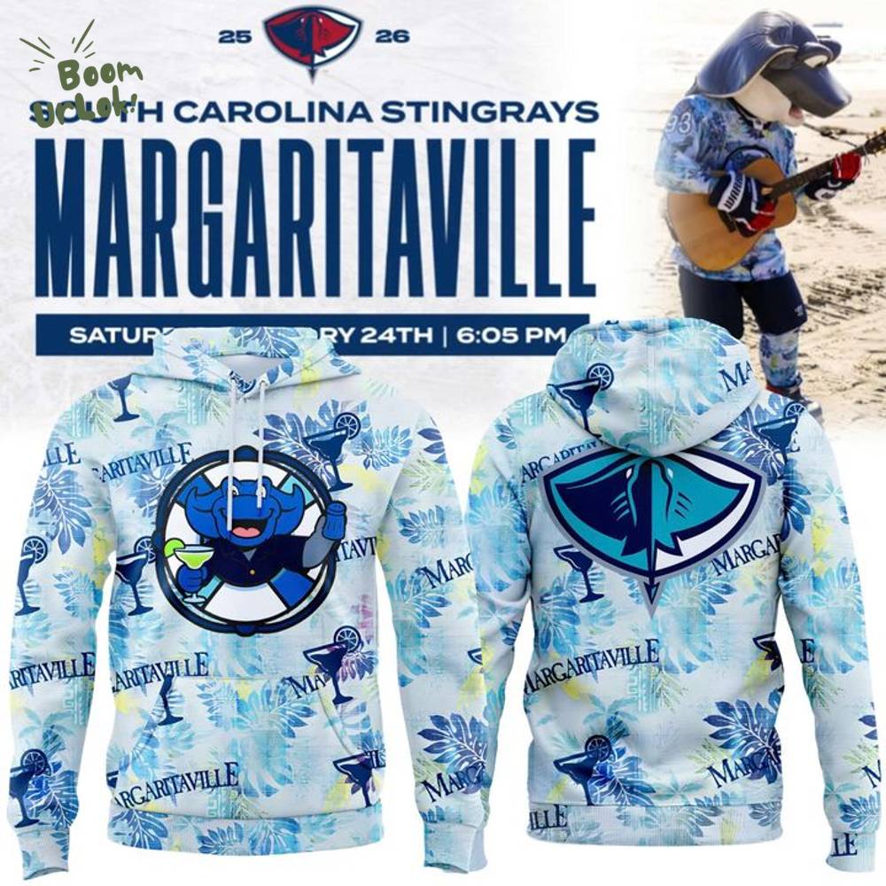 South Carolina Stingrays 2026 Margaritaville™ Night Hoodie South Carolina Stingrays 2026 Margaritaville™ Night Hoodie