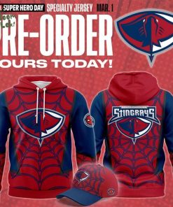 South Carolina Stingrays ” MARVEL Super Hero Day ” Special Hoodie