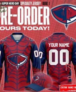 South Carolina Stingrays ” MARVEL Super Hero Day ” Special Jersey