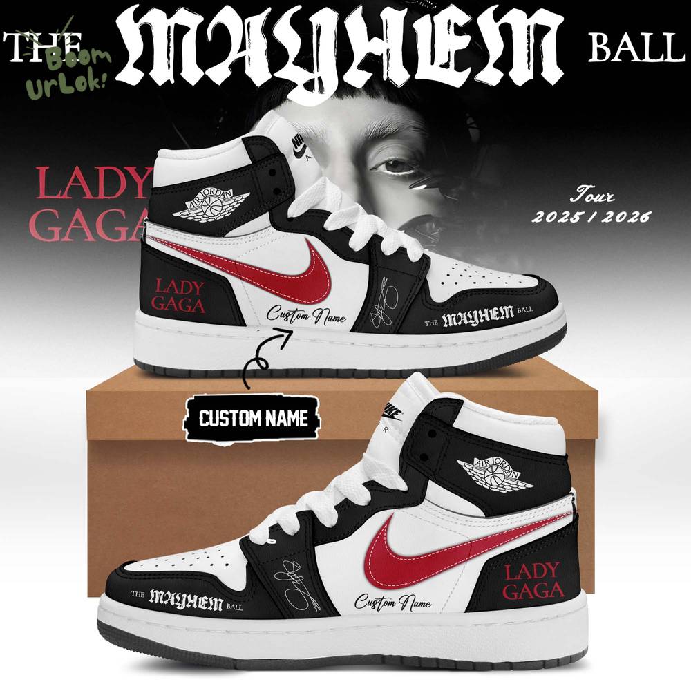 THE MAYHEM BALL TOUR 2026 AIR JORDAN 1 - Black THE MAYHEM BALL TOUR 2026 AIR JORDAN 1 - Black