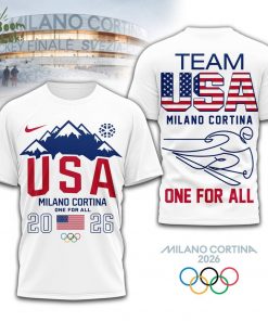 Team USA | Premium Milano Cortina Olympics 2026 3D Shirt