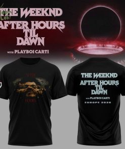 The Weeknd After Hours Til Dawn Concert T-Shirt