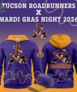Tucson Roadrunners 2026 Mardi Gras Hoodie