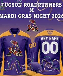 Tucson Roadrunners 2026 Mardi Gras Jersey