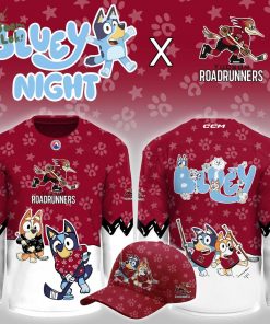 Tucson Roadrunners Bluey Night Game Limited Hockey Jersey
