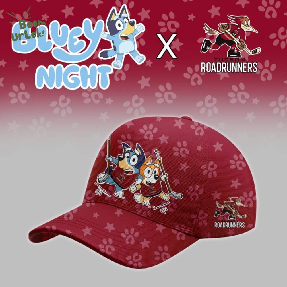 Tucson Roadrunners Bluey Night Game Limited Hoodie Tucson Roadrunners Bluey Night Game Limited Hoodie