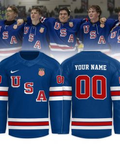USA National Olympic Hockey Jersey 2026 Customizable Name and Number USA National Olympic Hockey Jersey 2026 Customizable Name and Number