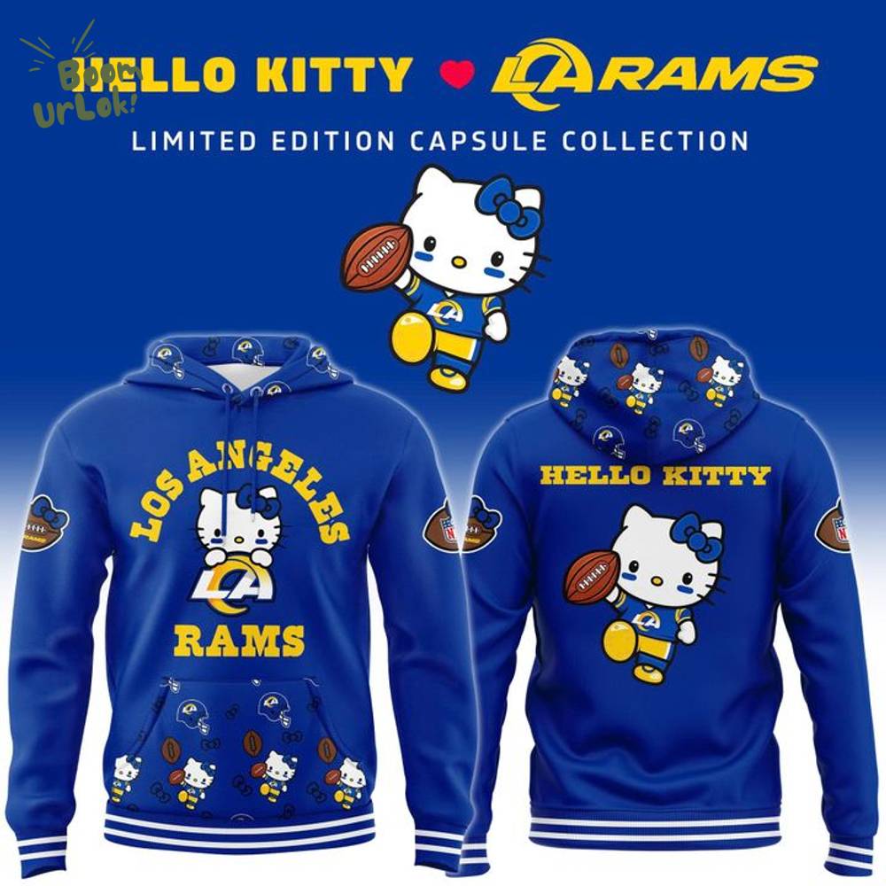 Unisex Los Angeles Rams x Helllo Kitty Night 2025 Hoodie-Blue(Updated Version) Unisex Los Angeles Rams x Helllo Kitty Night 2025 Hoodie-Blue(Updated Version)