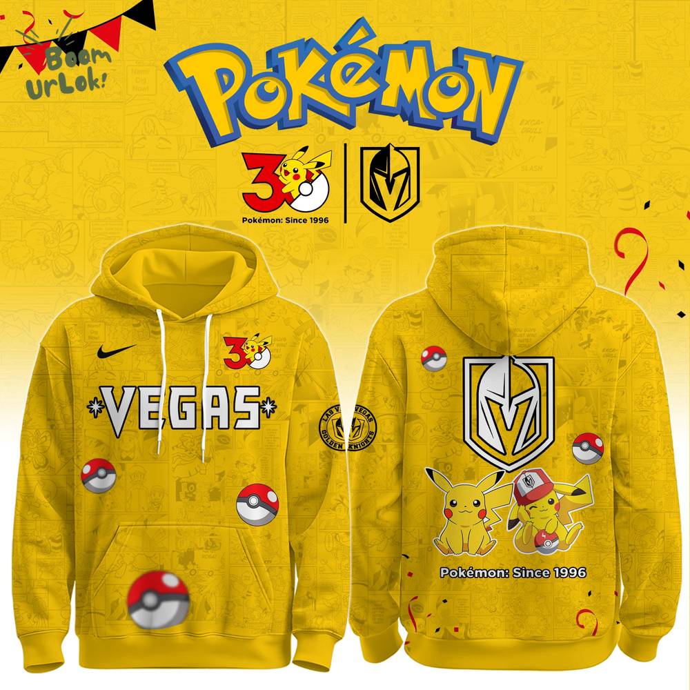 VG Knights Special Pokemon 30th Anniversary Limited Edition Hoodie VG Knights Special Pokemon 30th Anniversary Limited Edition Hoodie