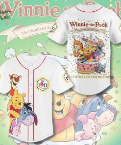 Winnie-the-Pooh 100th Anniversary Baseball Jersey